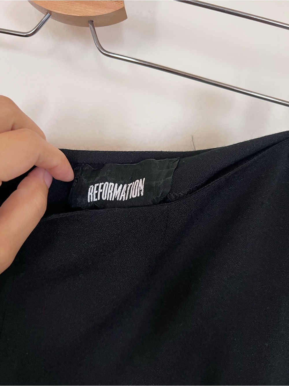 Reformation Ruffle Hem Naples Pant - Picture 3 of 6